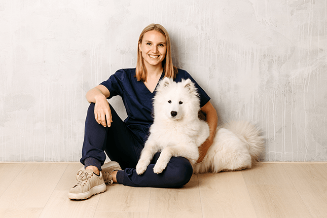 Lumi unsere angehende Therapiehündin